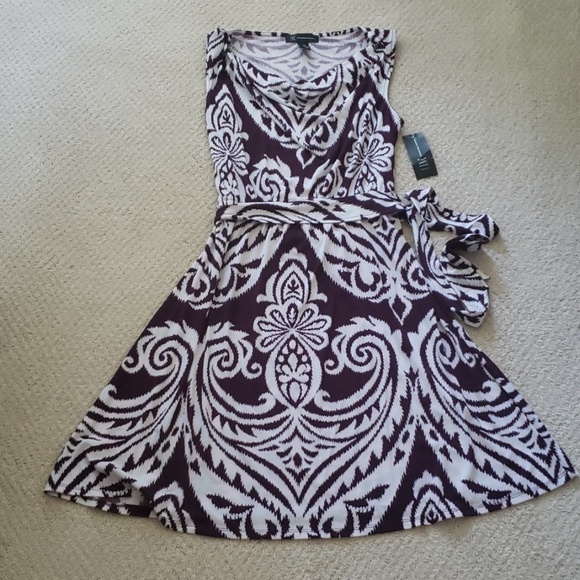 NWT INC Cowlneck dress - Picture 4 of 6